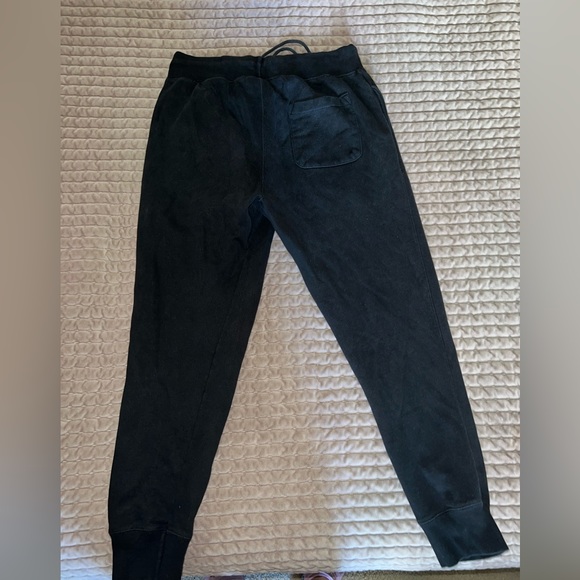 Black - Vintage Champion Sweatpants -Large in women’s - Picture 3 of 3